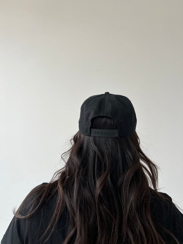 Black on black hat