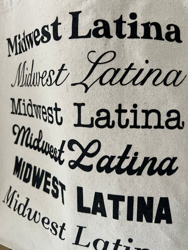 Multi logo tote