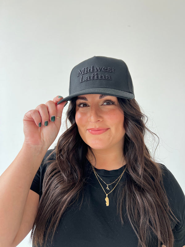 Black on black hat