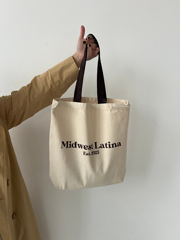Chocolate brown tote