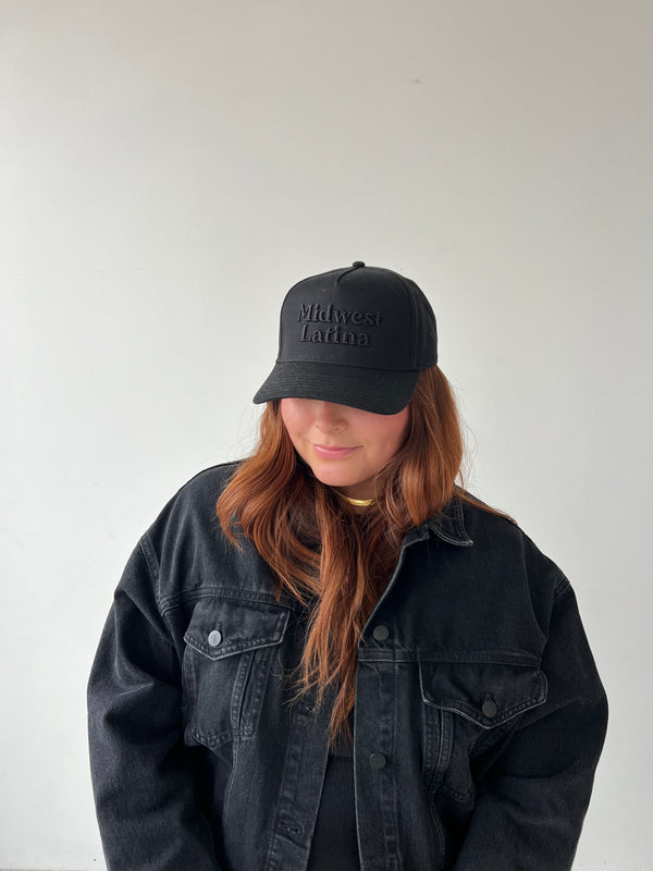 Black on black hat
