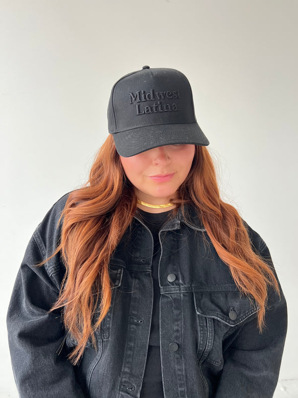 Black on black hat